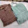 *Exclusive_Lucknowi_chikankari_viscose_garara_set