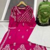 Pintex_cotton_chikankari_kurti