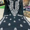 Cotton_gala_buti_chikankari_kurti