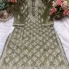 Booti_jaal_chikankari_organza_kurti