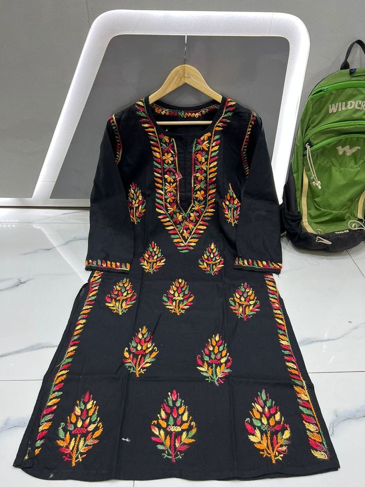 Pure_cotton_chikankari_kurti