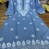 Fabric_Lyna_checks_chikankari_kurti
