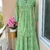*Premium_Modal_Silk_Kurti_Garara_Set*