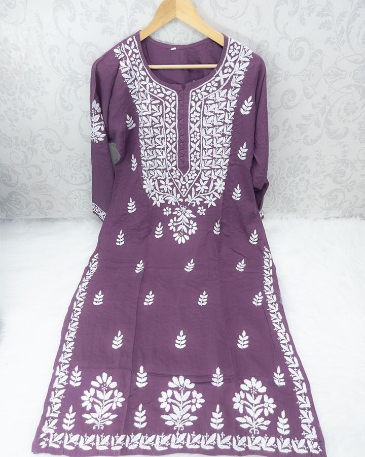 Lucknowi_chikankari_modal_kurti