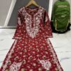 Lucknowi_chikankari_mul_mul_cotton_printed_kurti