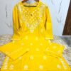 COTTON_KURTI_PANT_DUPATTA_SET
