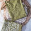 Mul_mul_cotton_angrakha_style_kurti_with_lycra_stretchable_computer_work_pant_co_ord_set