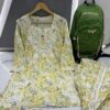 Lucknowi_chikankari_mul_mul_cotton_printed_kurti_with_dhoti_set