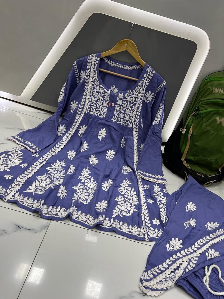 *Rayon_co-ord_set_with_tulip_pant*